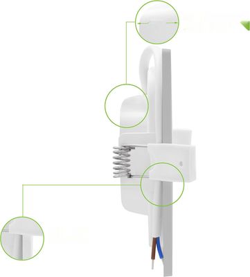Lumare 9x Wpuszczane Reflektory LED 6 W IP44 Bardzo Płaskie