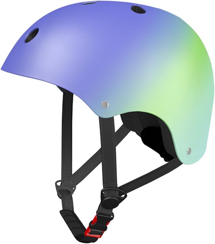 LANOVAGEAR Kask rowerowy, wentylacja, lekki dla dzieci i dorosłych