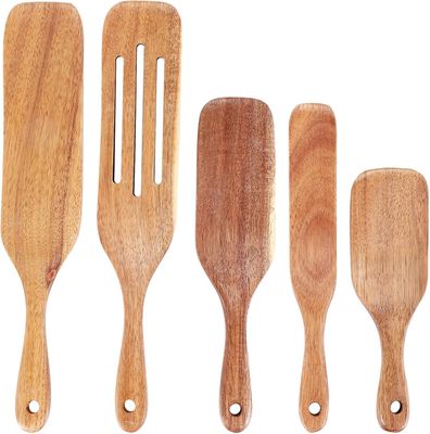 Myqqhbs Spurtle Drewniany Zestaw Ręcznie Wykonany, Wytrzymały, Szkocki