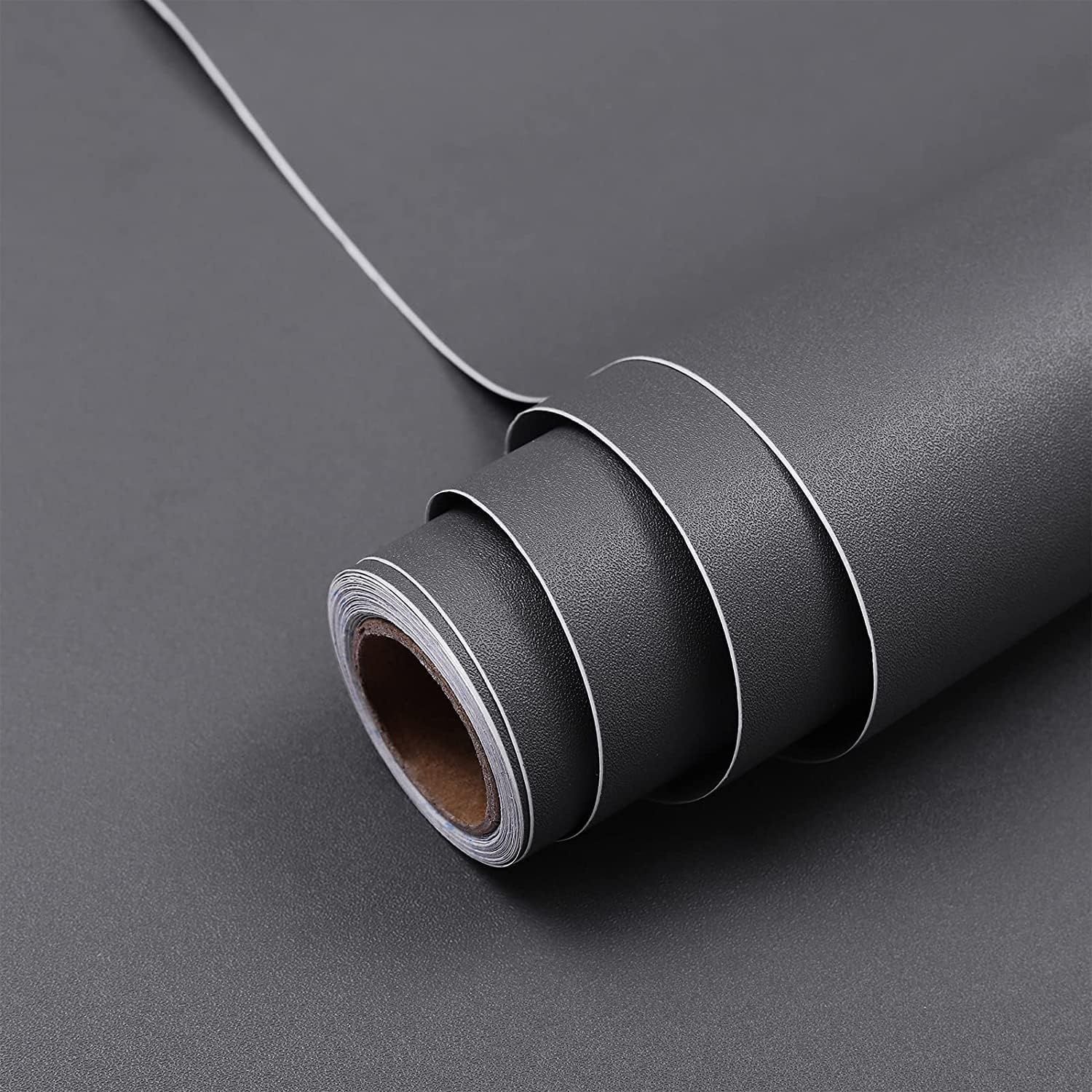 Hode Szara Folia Samoprzylepna do Mebli Matowa 90 x 600 cm