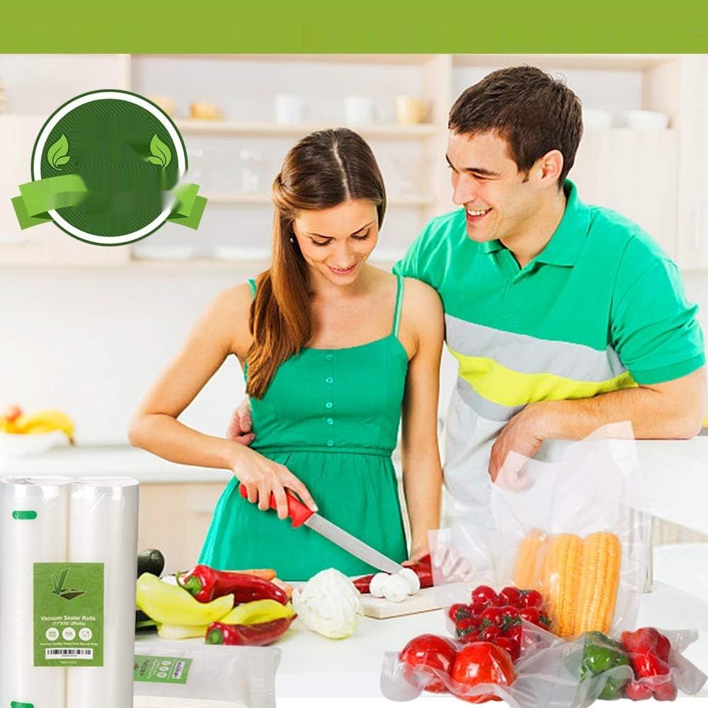 VacYaYa Woreczki próżniowe, BPA-free, 200 szt. 15 x 25 cm