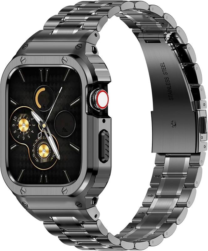 Amznew Bransoleta ze stali nierdzewnej do Apple Watch Ultra 8/7 (45mm)