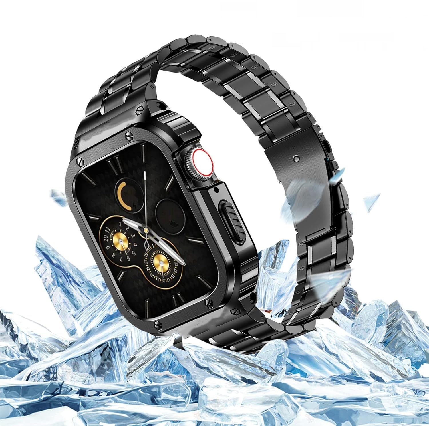 Amznew Bransoleta ze stali nierdzewnej do Apple Watch Ultra 8/7 (45mm)