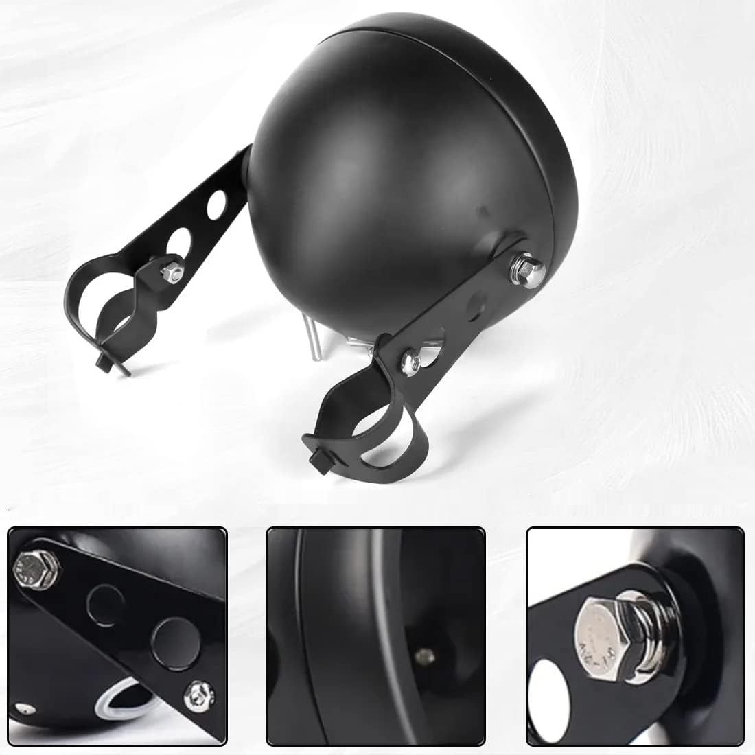 Led reflektory Daymaker 5 3/4 5.75 cala do Harley Davidson (czarny)