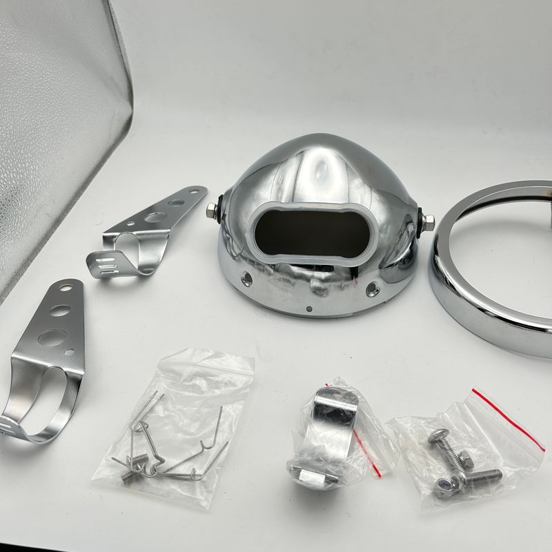 SKUNTUGUANG 5 3/4 5.75 cala LED uchwyt reflektora do Harley Davidson