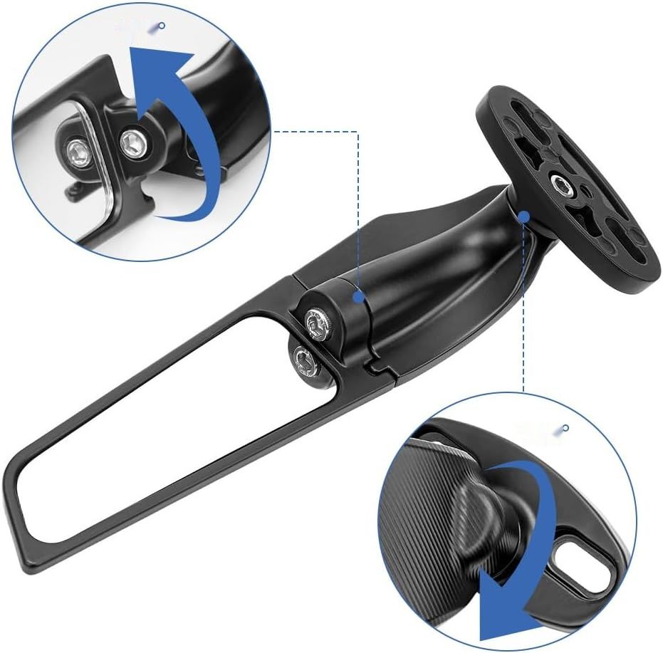 2 Lusterka Wsteczne do Motocykla, Uniwersalne, do Ninja 250 30