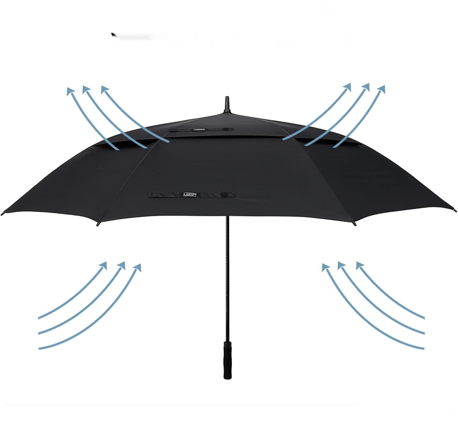 G4Free Duży Parasol Golfowy Automatyczny z Podwójnym Baldachimem