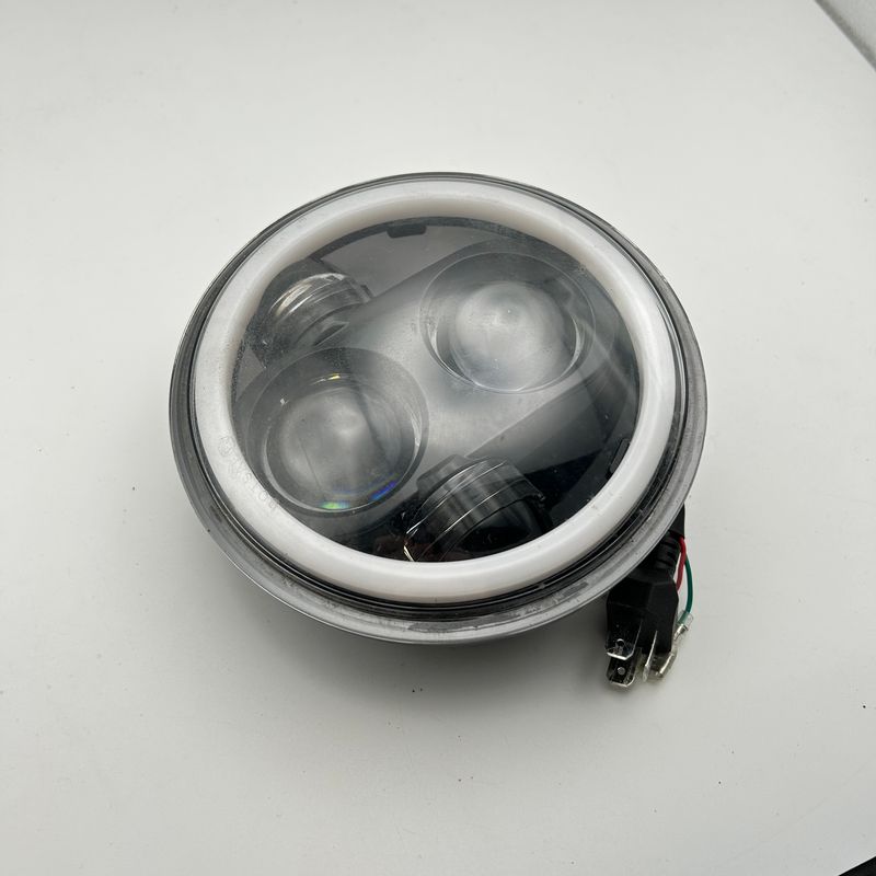 Angel Eye Reflektor do motocykla LED 5,75'', biały, wodoodporny