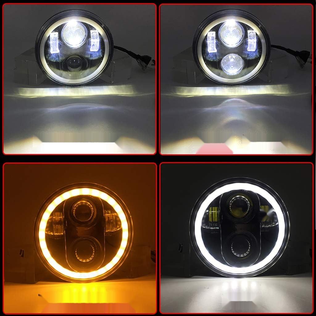 Angel Eye Reflektor do motocykla LED 5,75&#39;&#39;, biały, wodoodporny