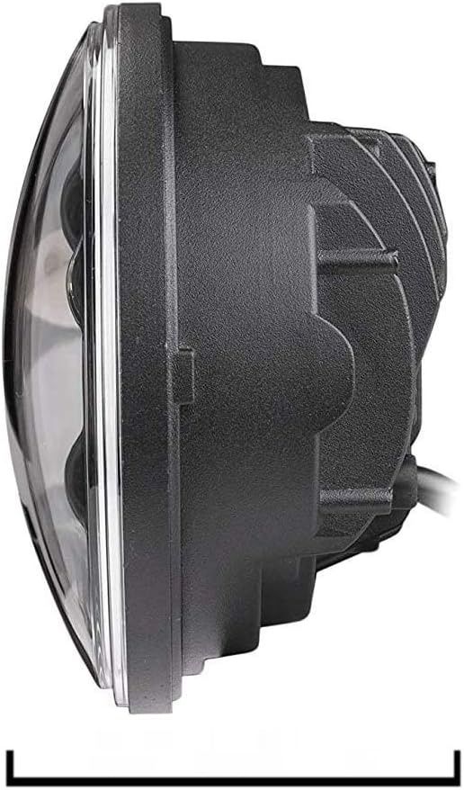 Angel Eye Reflektor do motocykla LED 5,75&#39;&#39;, biały, wodoodporny