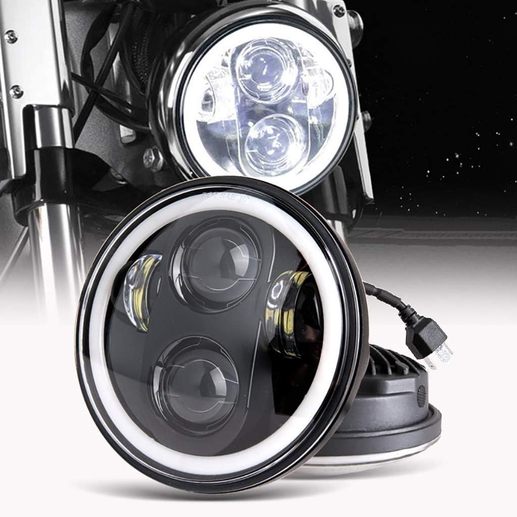 Angel Eye Reflektor do motocykla LED 5,75&#39;&#39;, biały, wodoodporny