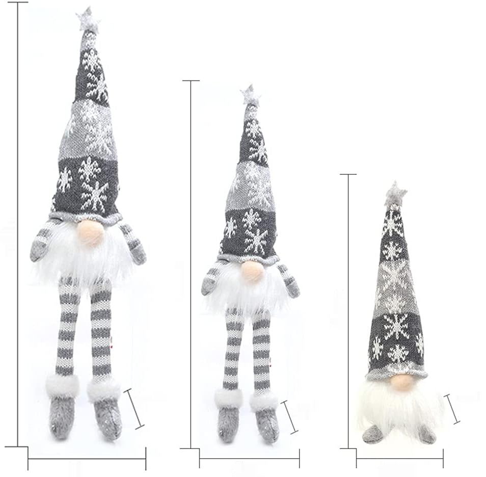 GNOME Świąteczne Światło, Figurka Świąteczna Rozrabiaka z Pluszu (B)