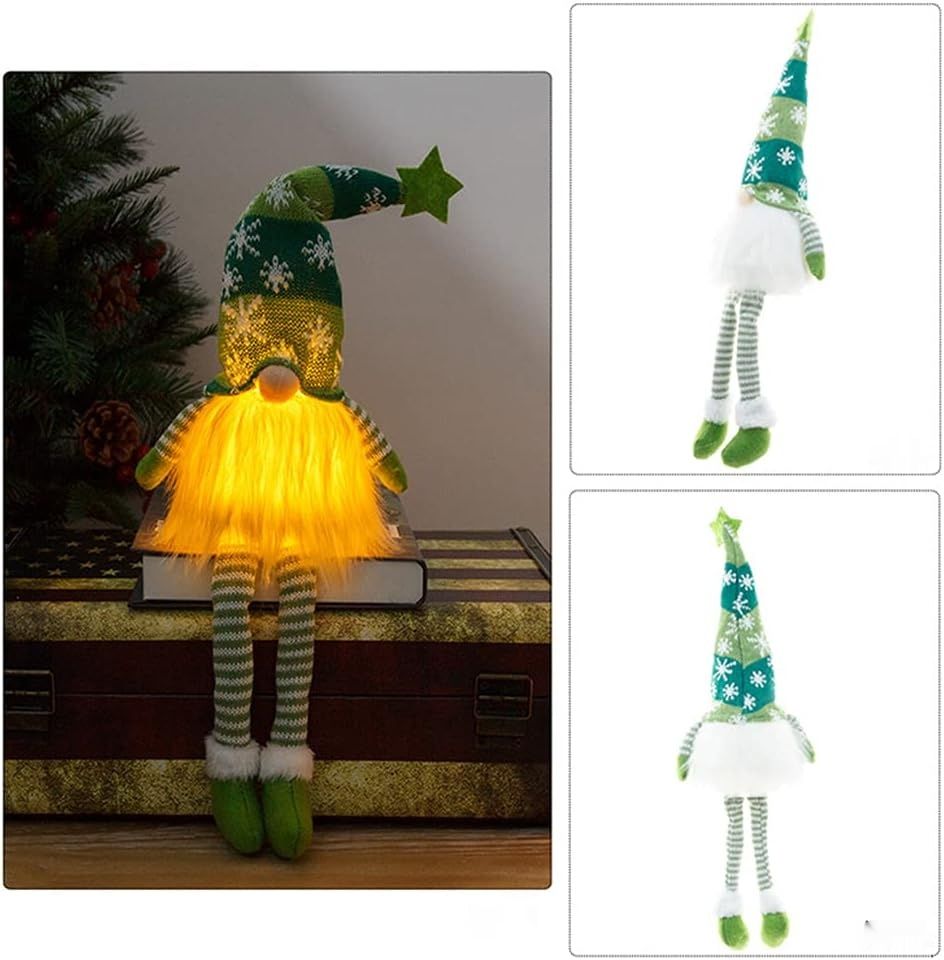 GNOME Świąteczne Światło, Figurka Świąteczna Rozrabiaka z Pluszu (B)