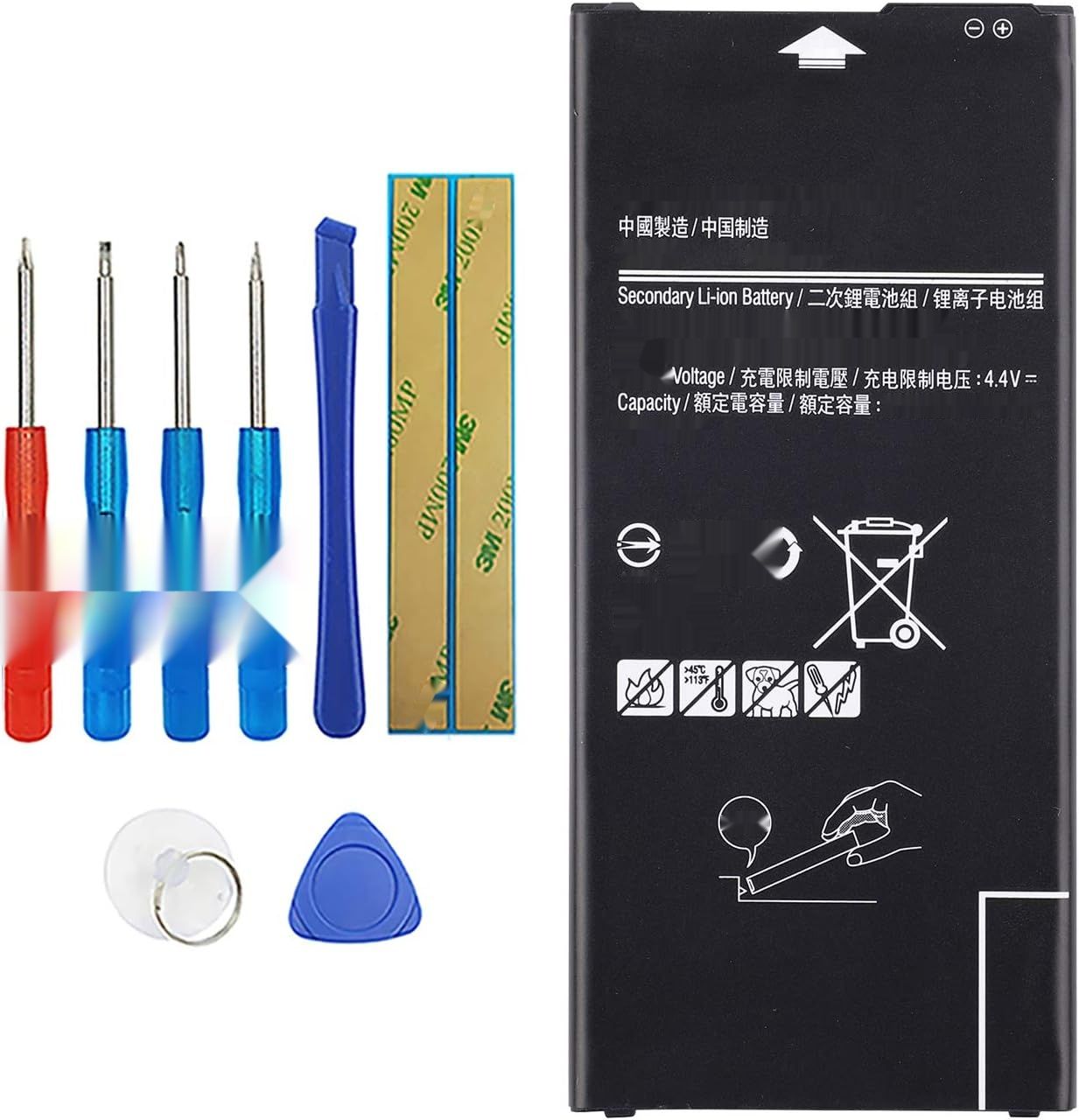 EB-BG610ABE Battery for Samsung Galaxy J4 Plus 2018 SM-J415F Galaxy J6 Plus 2018 SM-J615F + Tools