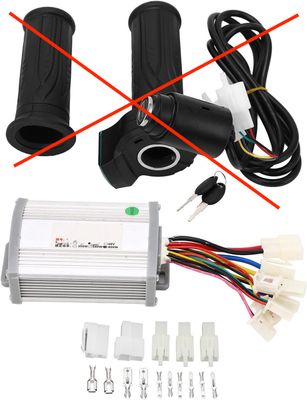 Zestaw do Kręcenia Silnikiem Rowerowym 36V 800W z wyświetlaczem.