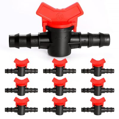VooGenzek 10 Sztuk 16mm Zawór Przełączający Nawadnianie