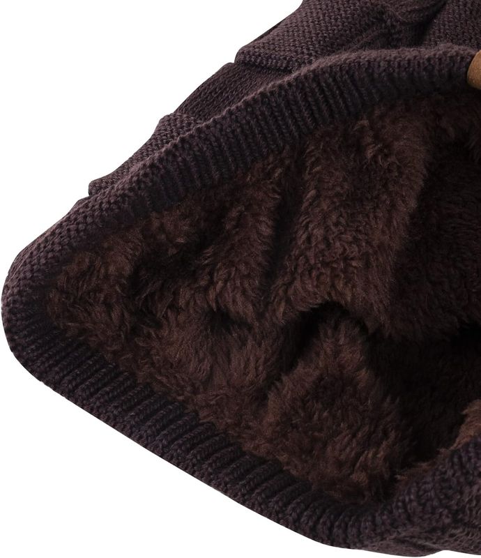 REDESS Czapka Beanie dla mężczyzn i kobiet Zimowe ciepłe czapki