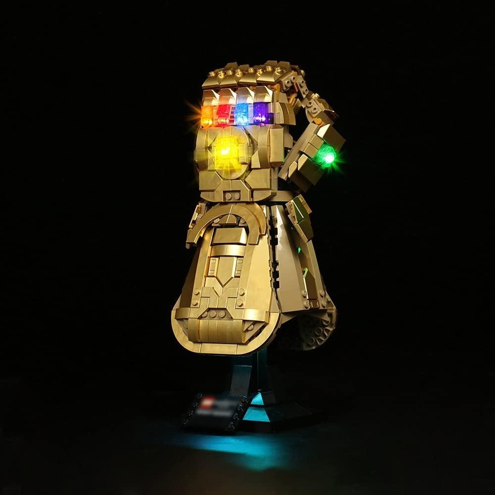 Welkin DC LED Zestaw oświetleniowy do Rękawica Nieskończoności, USB.