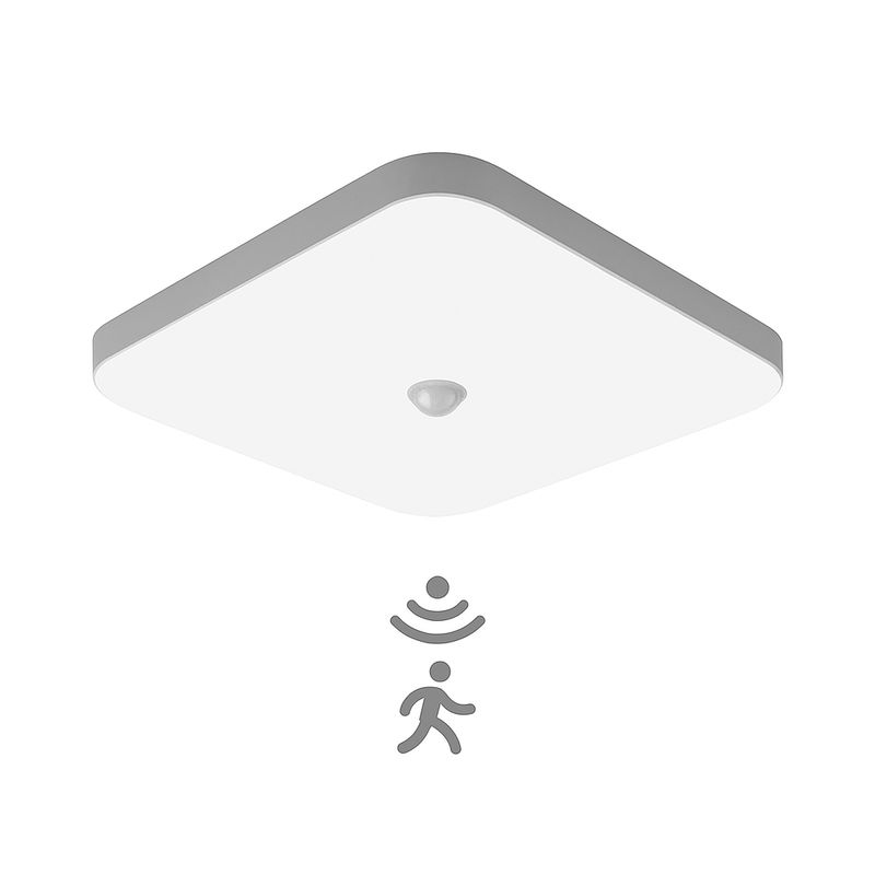 Lampa sufitowa Combuh z czujnikiem ruchu, 30 W, IP56, 2400 lm, 3000 K