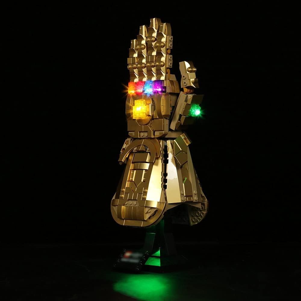 Welkin DC LED Zestaw oświetleniowy do Rękawica Nieskończoności, USB.