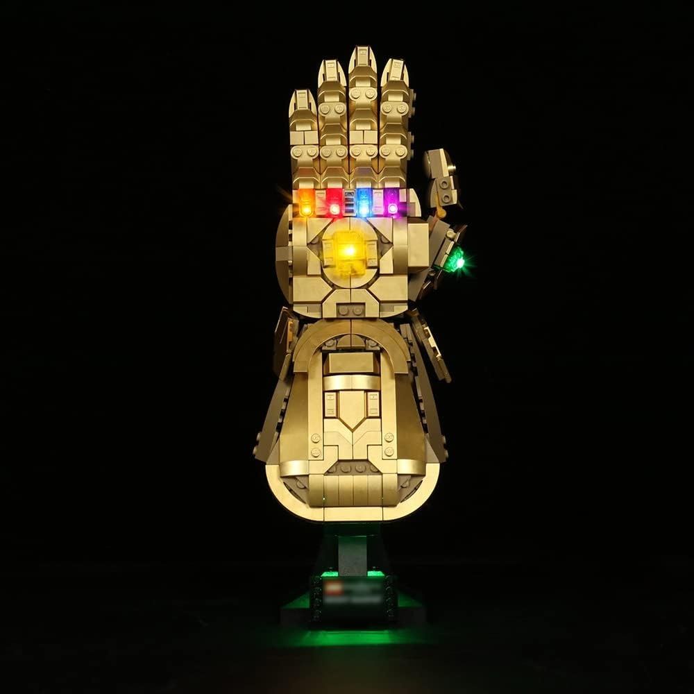 Welkin DC LED Zestaw oświetleniowy do Rękawica Nieskończoności, USB.