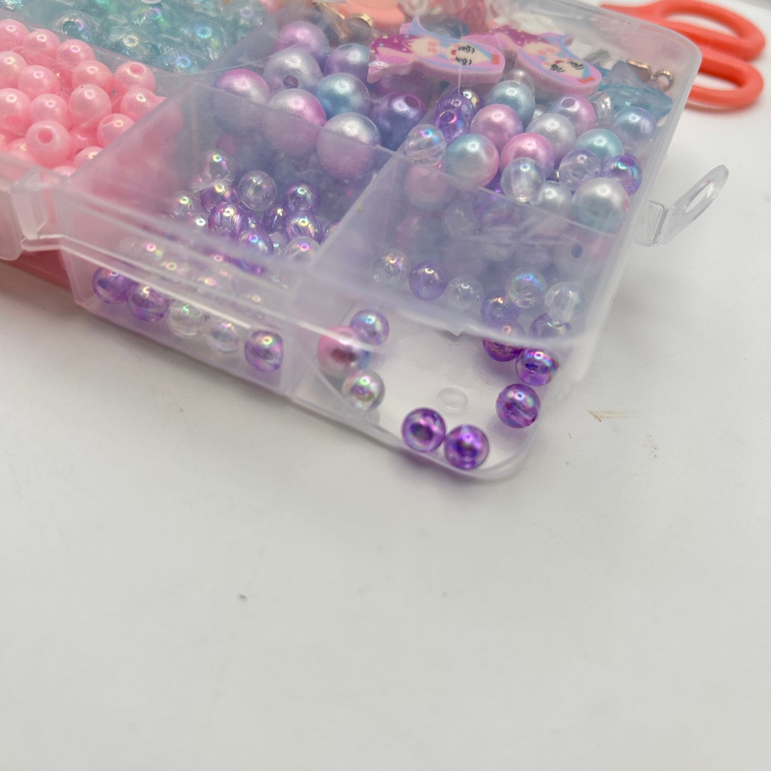 Zestaw HIFOT, biżuteria dla dzieci, 400 sztuk, naszyjnik, bransoletka