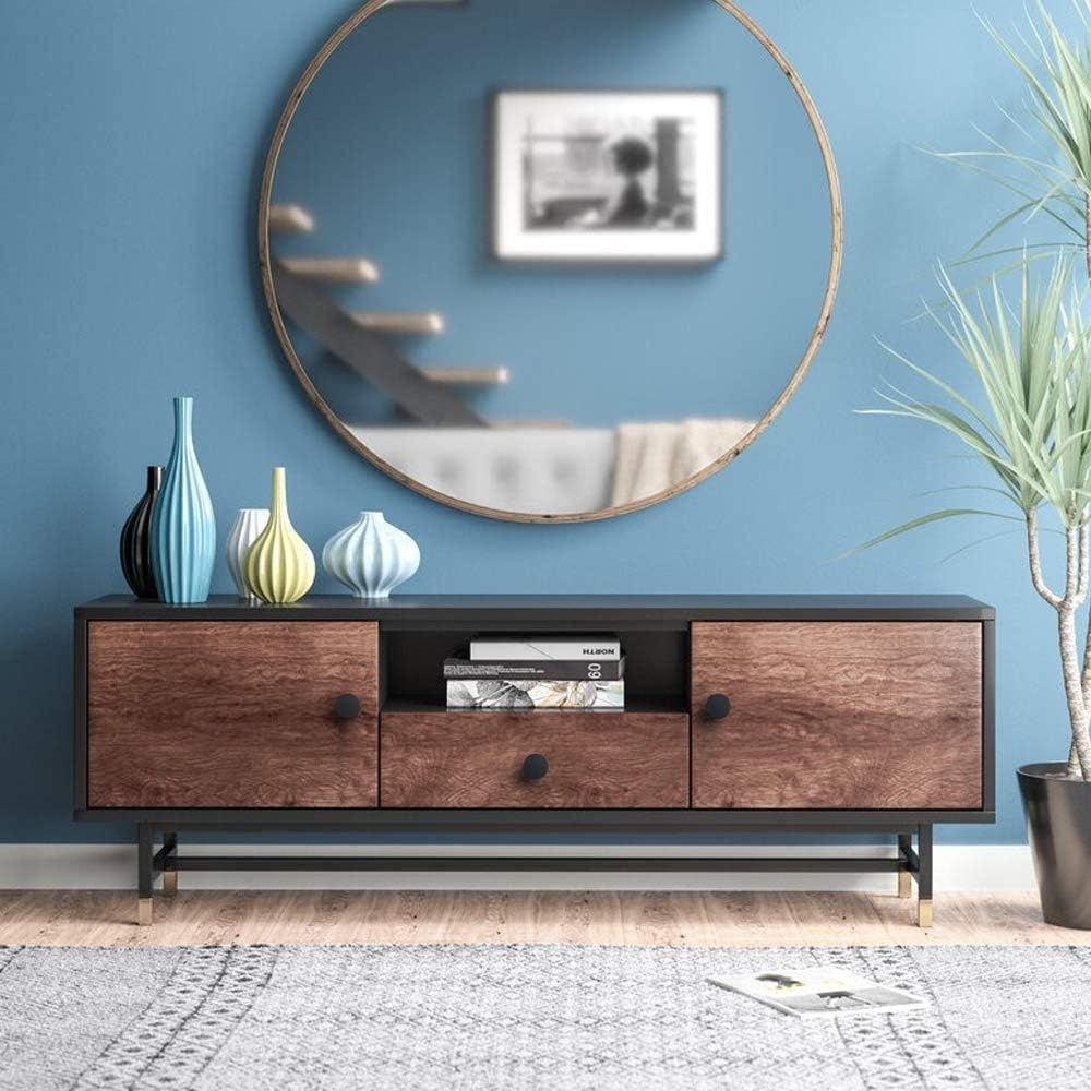 Goldenwarm 5 sztuk uchwytów kuchennych czarne, gałki Vintage LS9189BK.