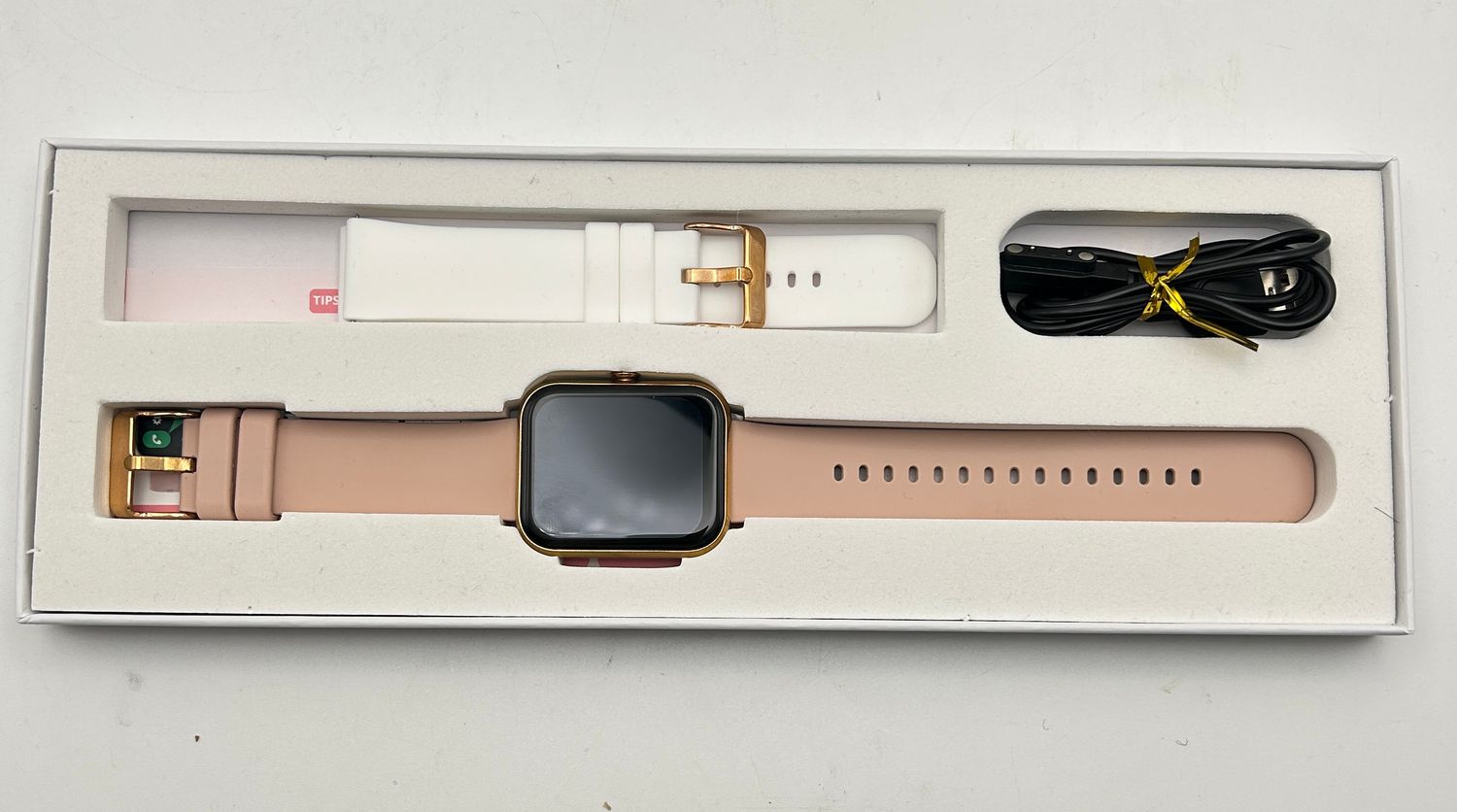 Erkwei Smartwatch damski, 1,8&quot; HD dotyk, iOS/Android, 100+ sportów