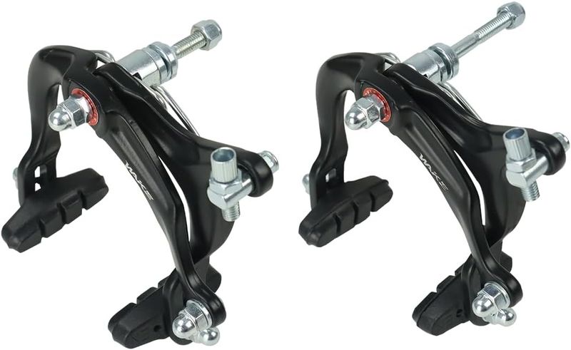 CYSKY Hamulce Rowerowe, Zaciski Aluminium, Zestaw Przód i Tył