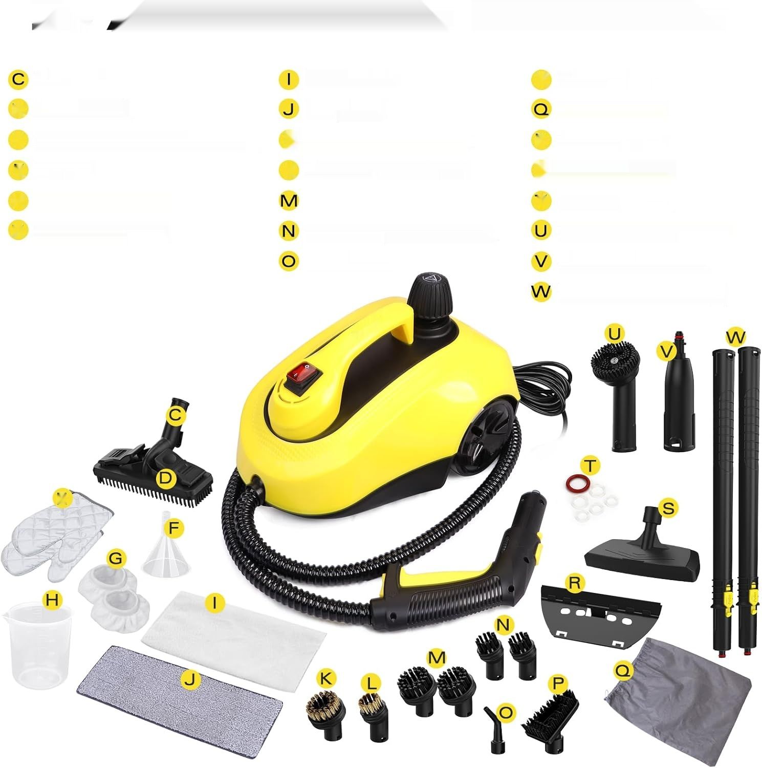 TVD Steam Cleaner, Odkurzacz Parowy do Tapicerek