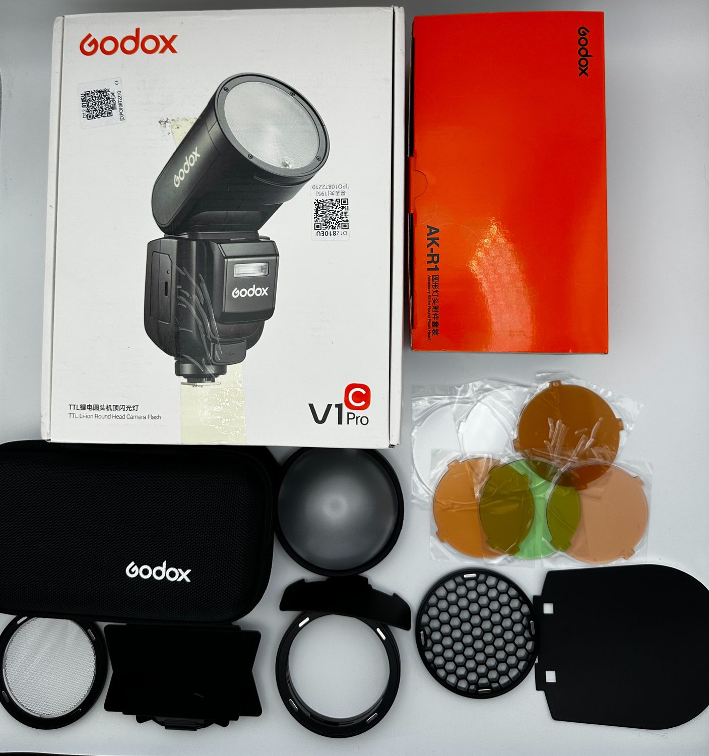 GODOX V1 Pro C 2.4G Lampa Błyskowa Speedlite do Aparatu Canon EOS