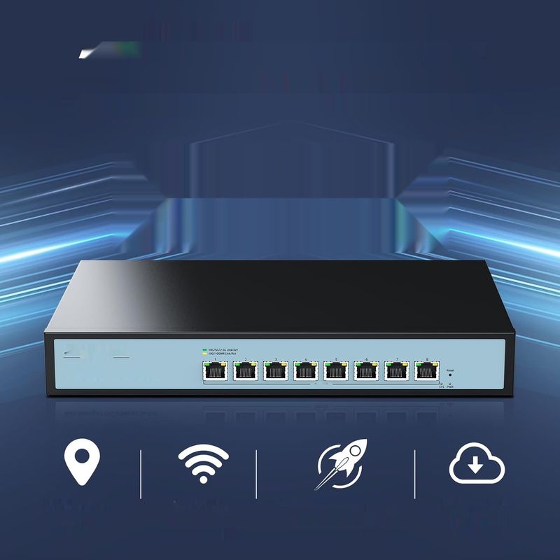 SODOLA 8-portowy przełącznik 10Gbit Easy Web Managed Switch