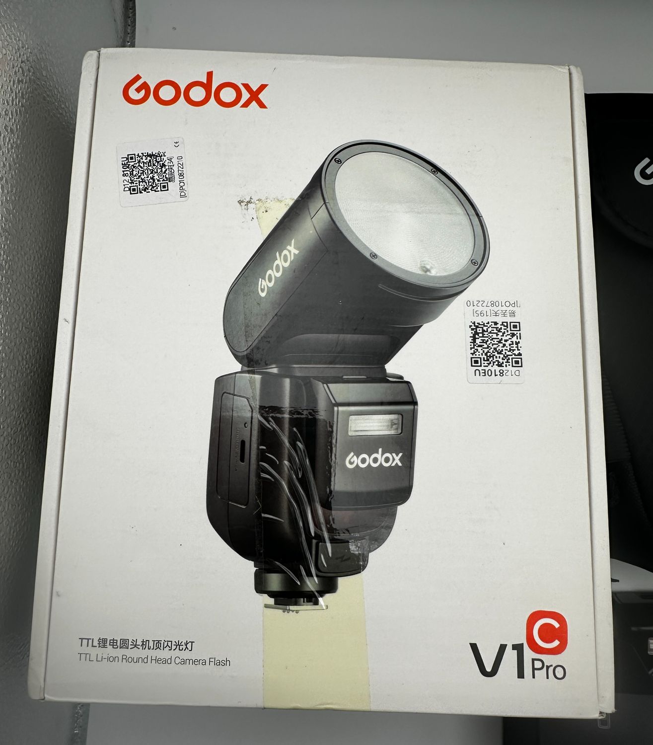GODOX V1 Pro C 2.4G Lampa Błyskowa Speedlite do Aparatu Canon EOS
