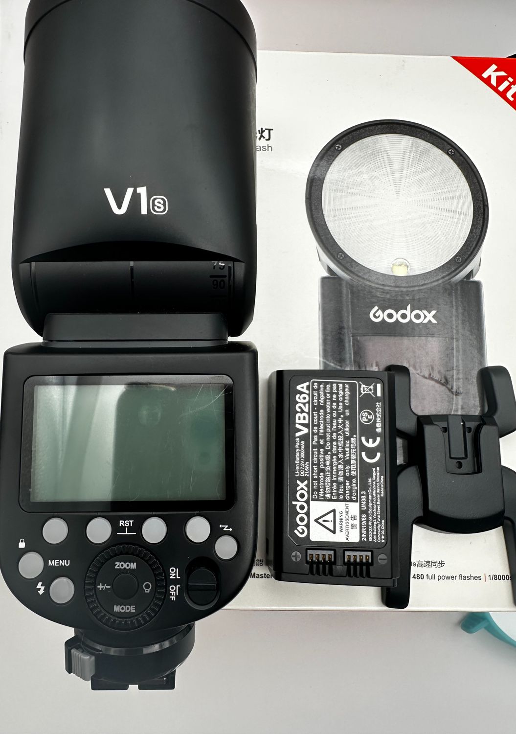 Godox V1S Lampa Błyskowa Speedlite do Lustrzanek Cyfrowych Sony