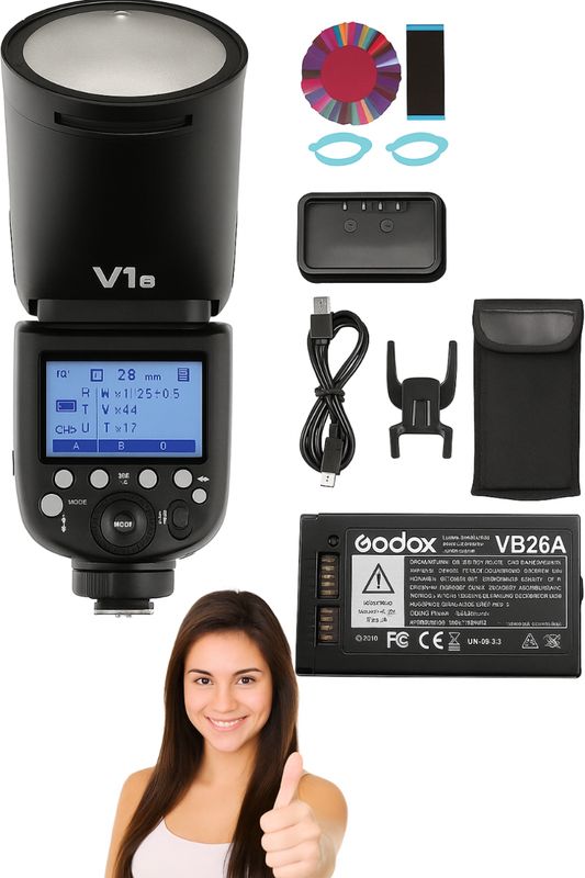 Godox V1S Lampa Błyskowa Speedlite do Lustrzanek Cyfrowych Sony