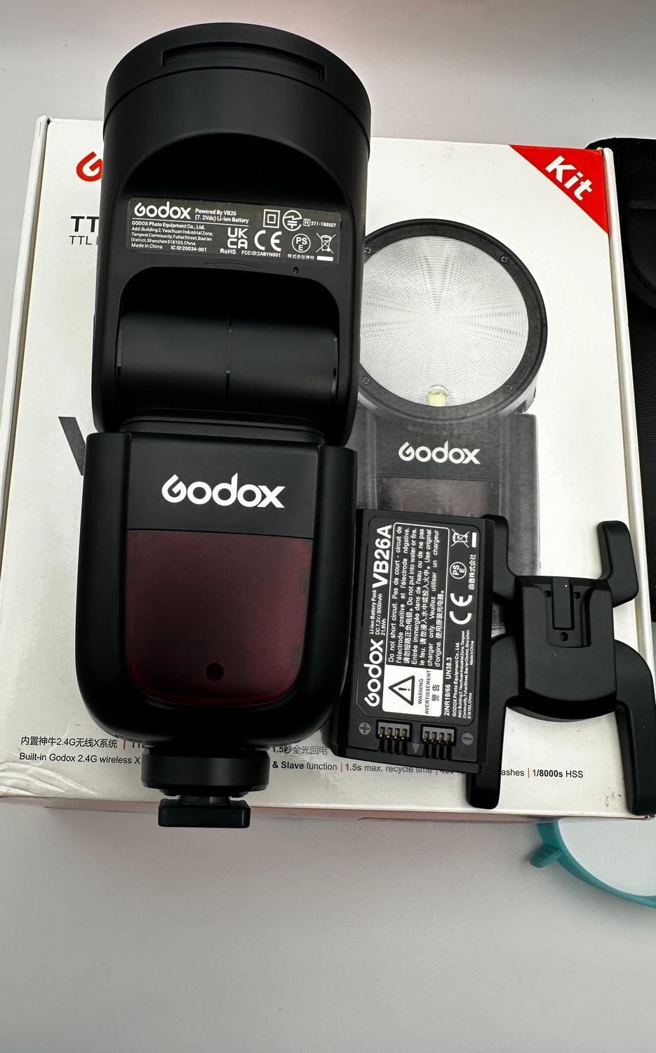 Godox V1S Lampa Błyskowa Speedlite do Lustrzanek Cyfrowych Sony