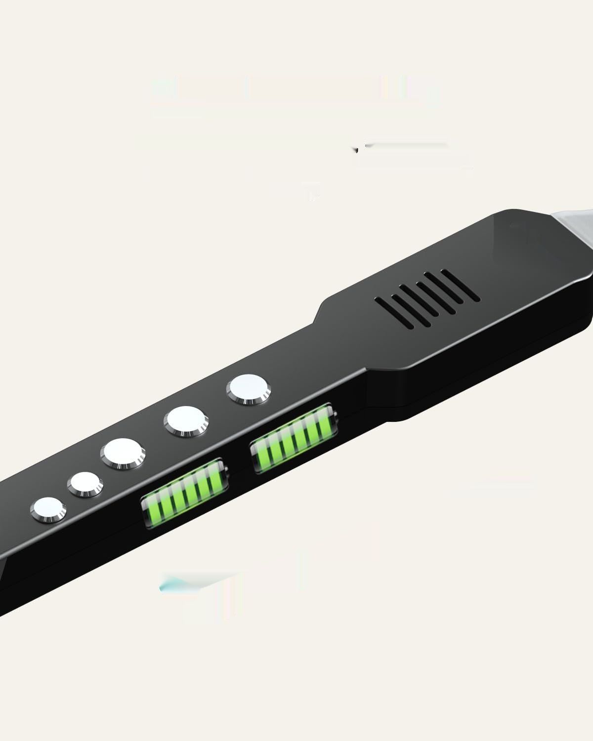 OYAYO Cyfrowy Instrument Dęty Elektryczny Czarny