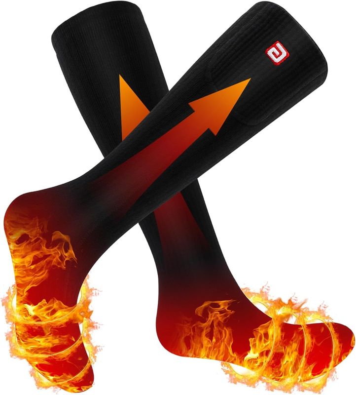 Svpro elektrycznie podgrzewane skarpety z możliwością wielokrotnego ładowania.