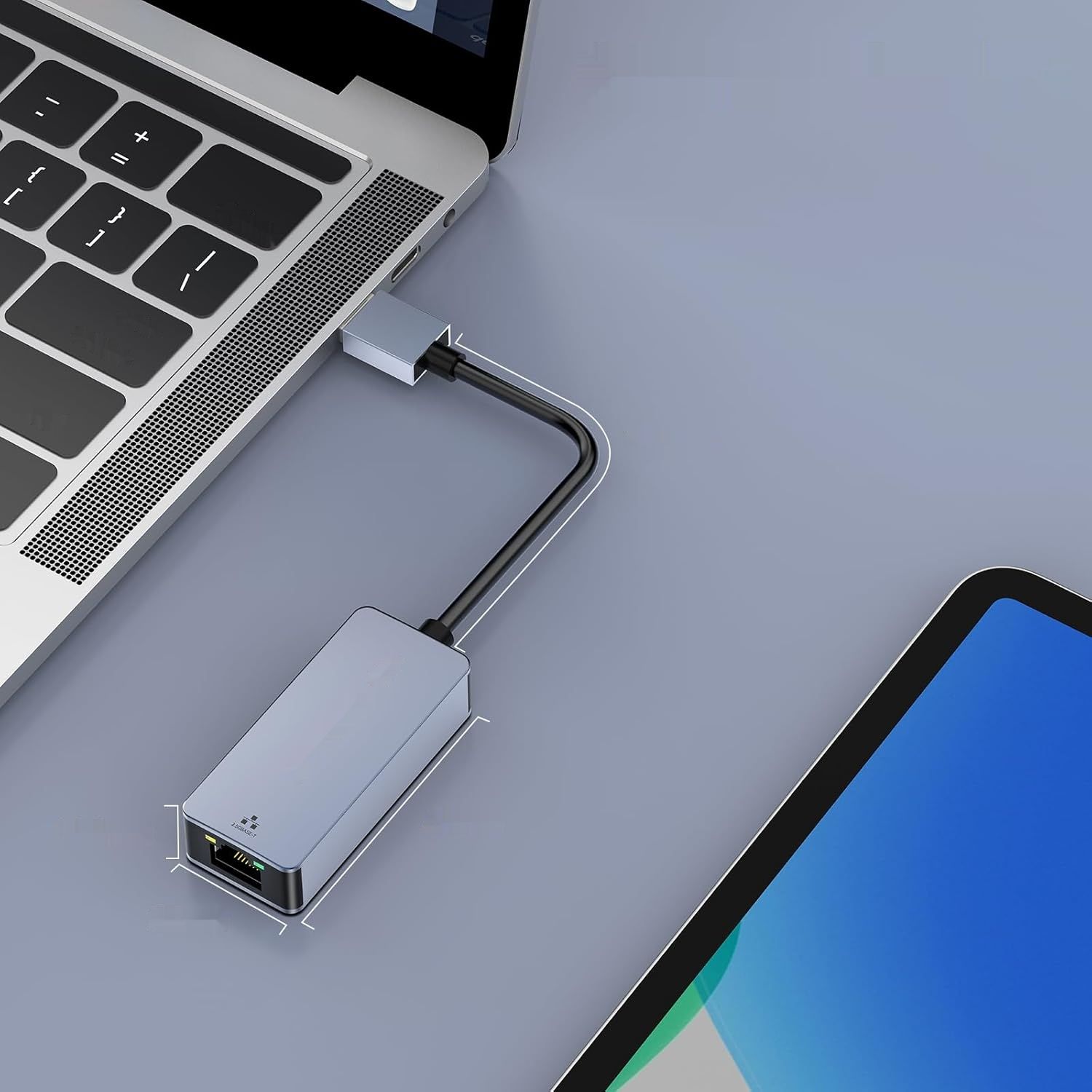 SODOLA USB 2.5 Gb LAN Adapter Ethernet USB 3.0 do RJ45 2500 Mbps