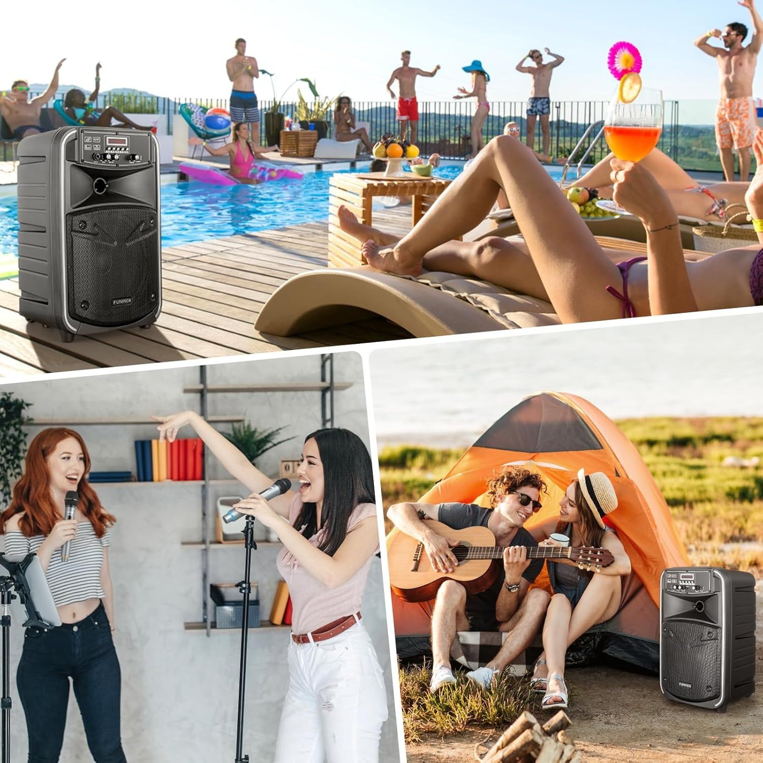 Głośnik Karaoke, Przenośny system nagłośnieniowy Bluetooth