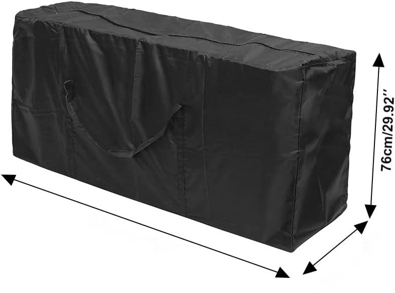 Torba ochronna Oxford Storage z uchwytem (173 x 76 x 51 cm), czarna.