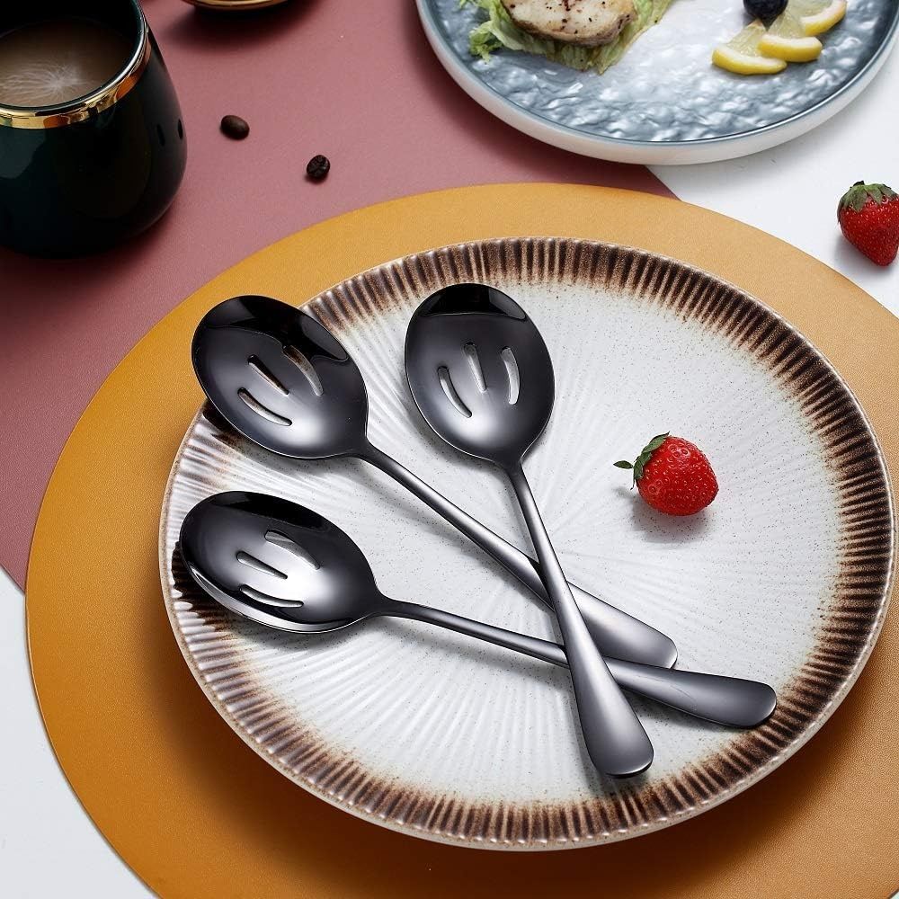 Zestaw sztućców Homquen Black, 10-częściowy ze stali nierdzewnej