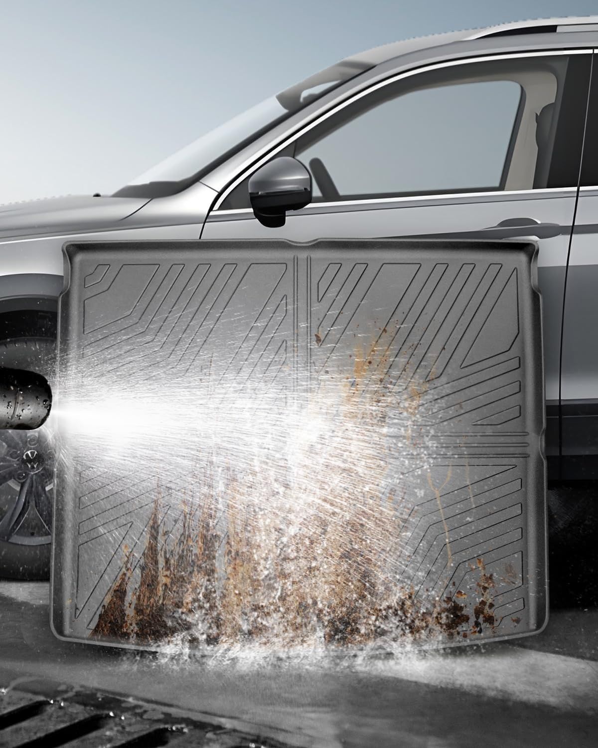 LANGBEAN Górna Mata Bagażnika do VW Tiguan 3 2024 2025, Ochronna Mata