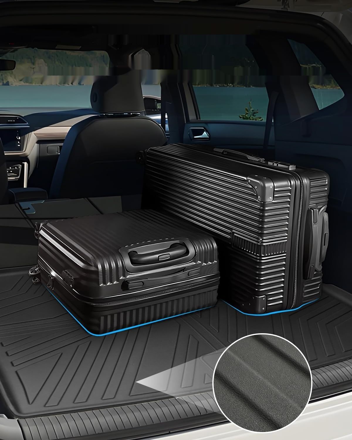 LANGBEAN Górna Mata Bagażnika do VW Tiguan 3 2024 2025, Ochronna Mata