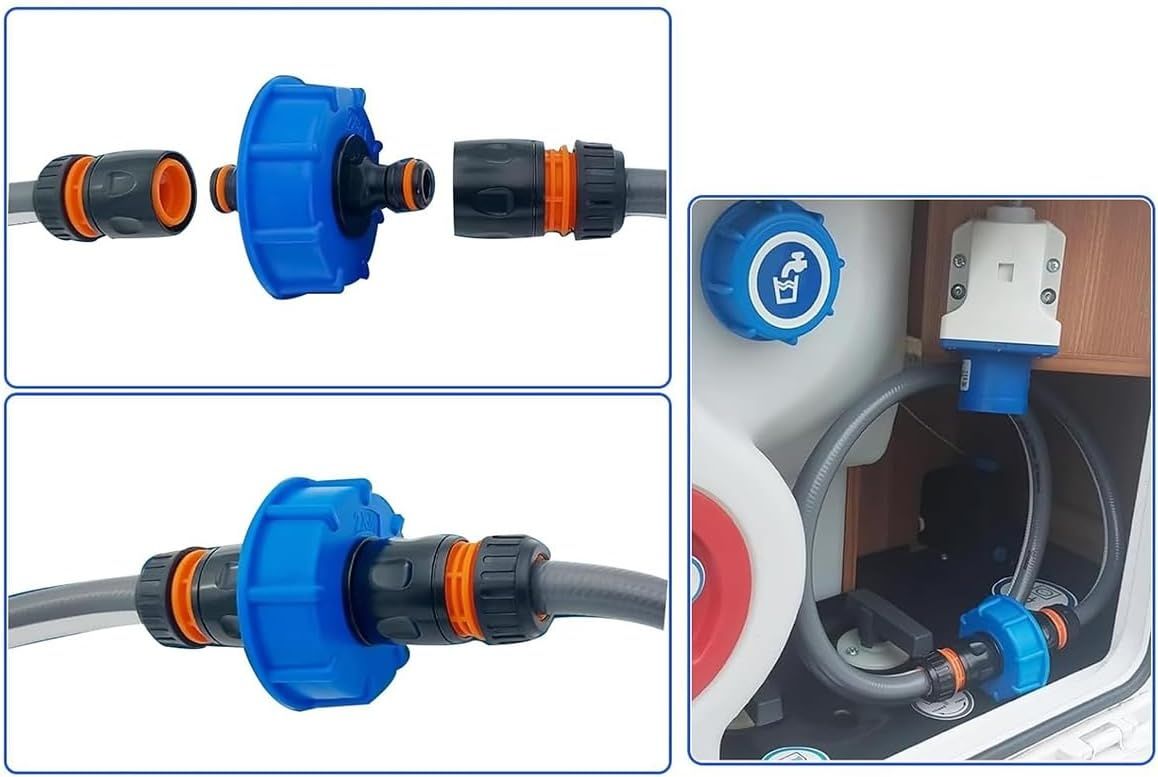 Kiuiom Adapter do pojemnika, adapter do przyczep kempingowych