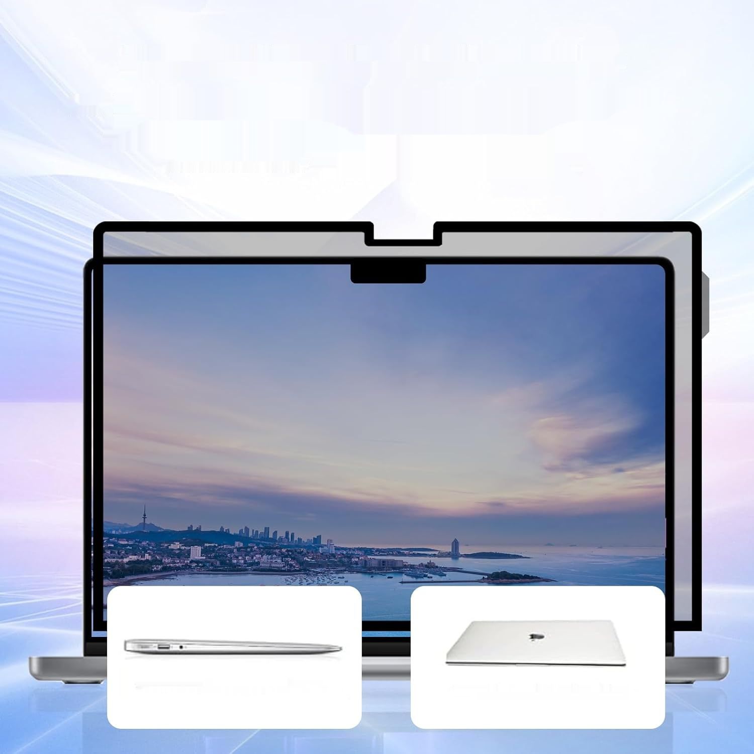 Dabernur Folia prywatności dla MacBook Air 15&quot; 2023-M2 A2941.