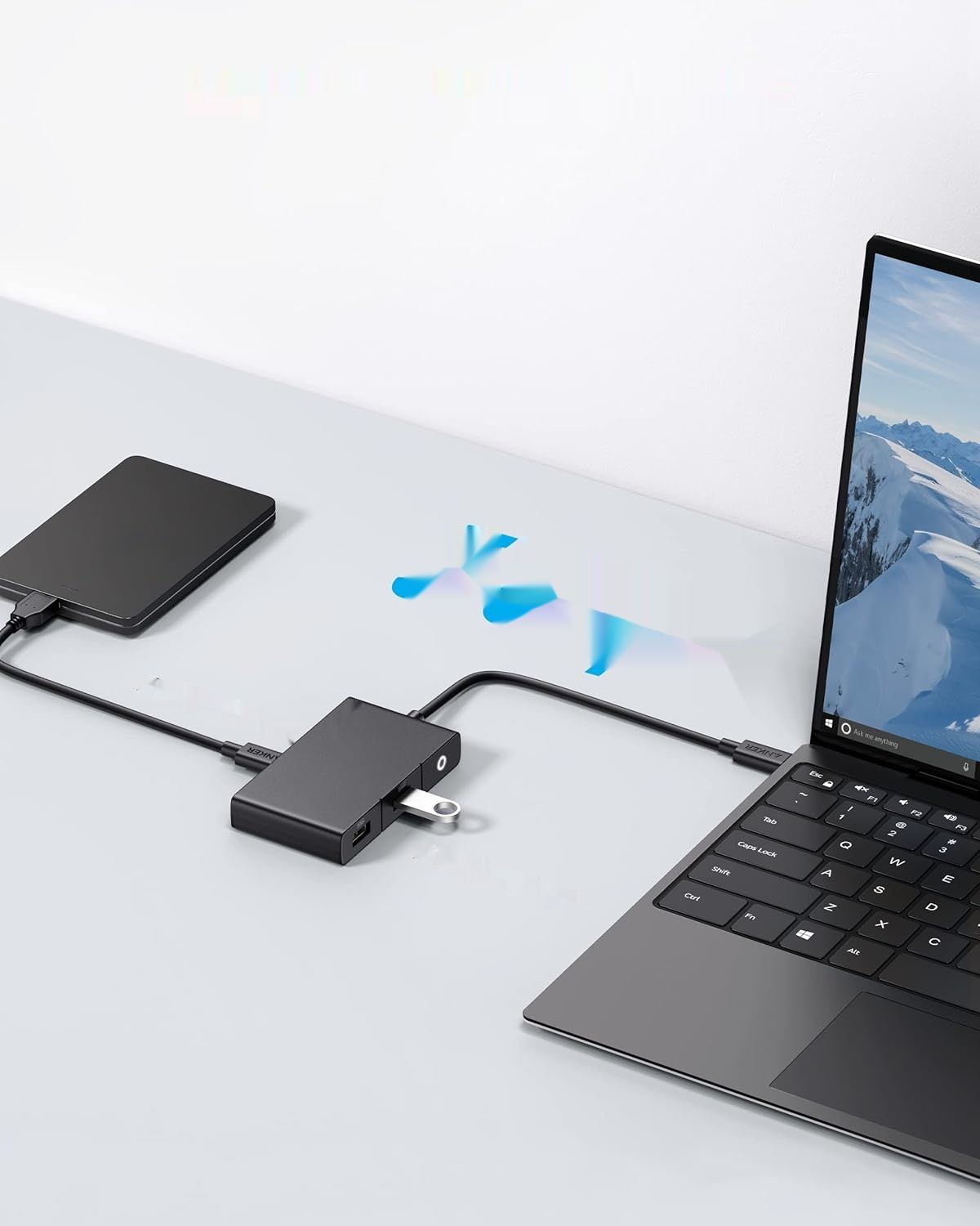 Anker USB-C Hub, 332 USB-C Hub (5-w-1, 4K HDMI)