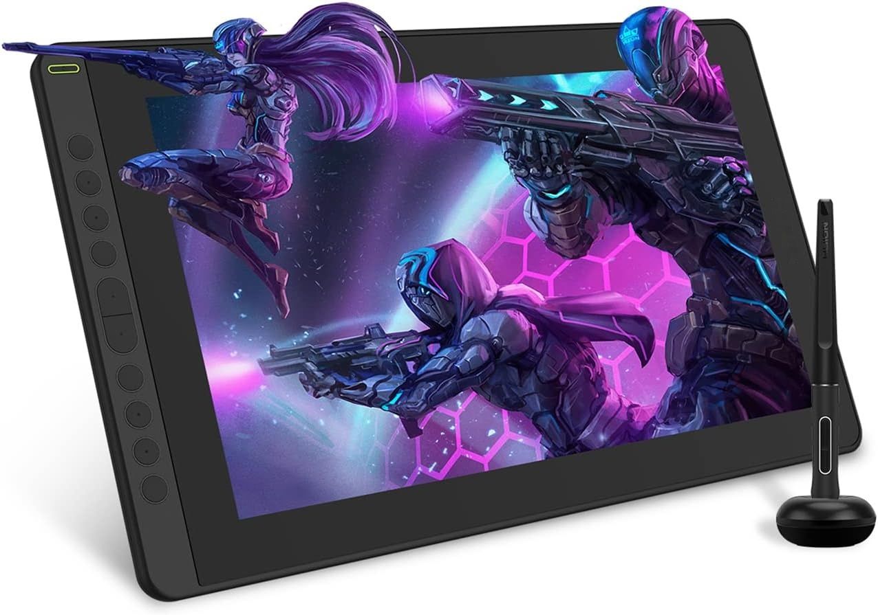 HUION Kamvas 16 Tablet Graficzny z Wyświetlaczem