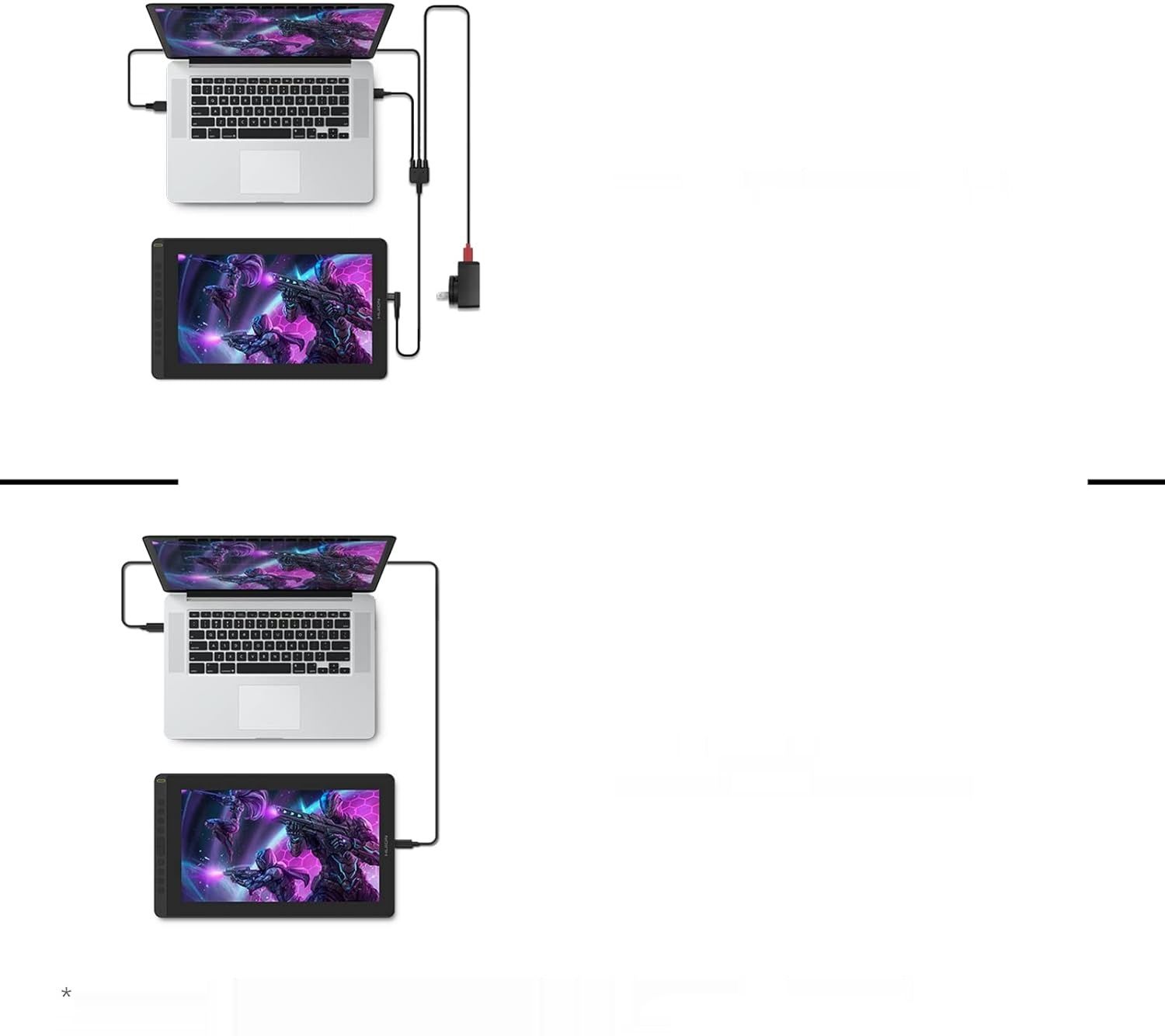 HUION Kamvas 16 Tablet Graficzny z Wyświetlaczem