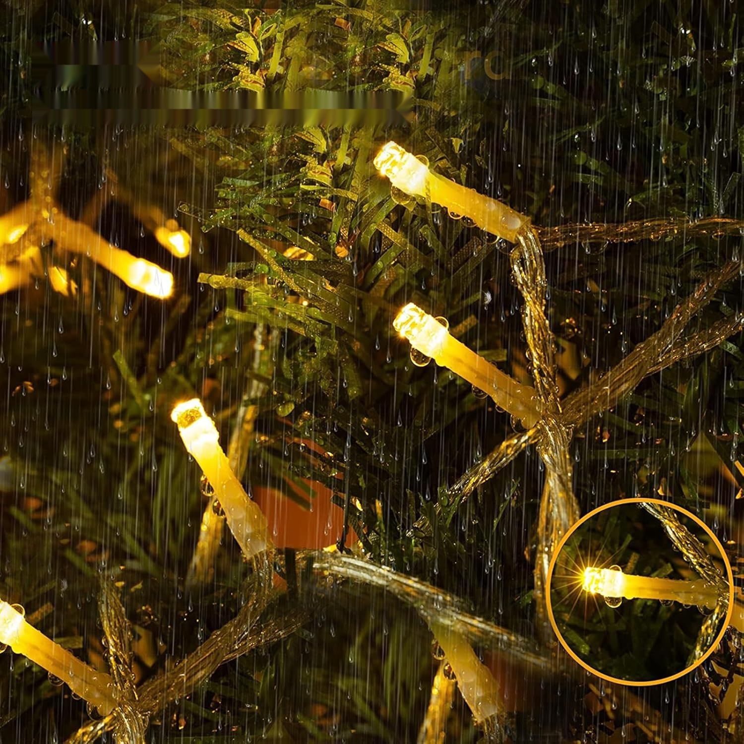 Świetlna Dekoracja LED na Święta 20 m 880 LED Icicle z Timerem